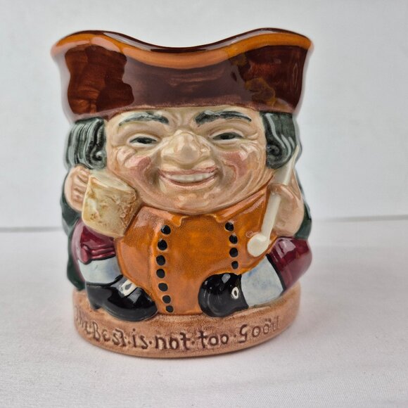 Vintage Royal Doulton The Best Is Not Too Good Toby Mug Limited Editon England - Picture 1 of 14